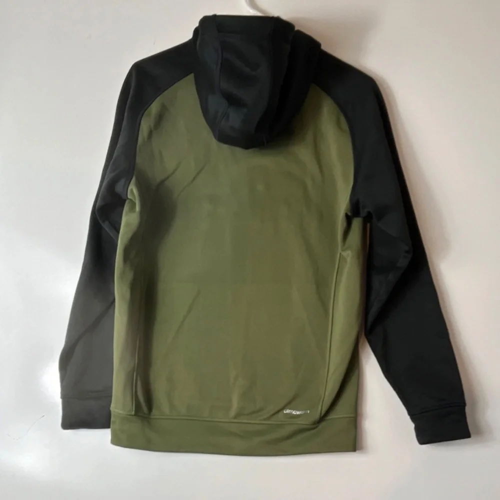 Adidas Climawarm Hoodie - Olive Green, Size‎ Small